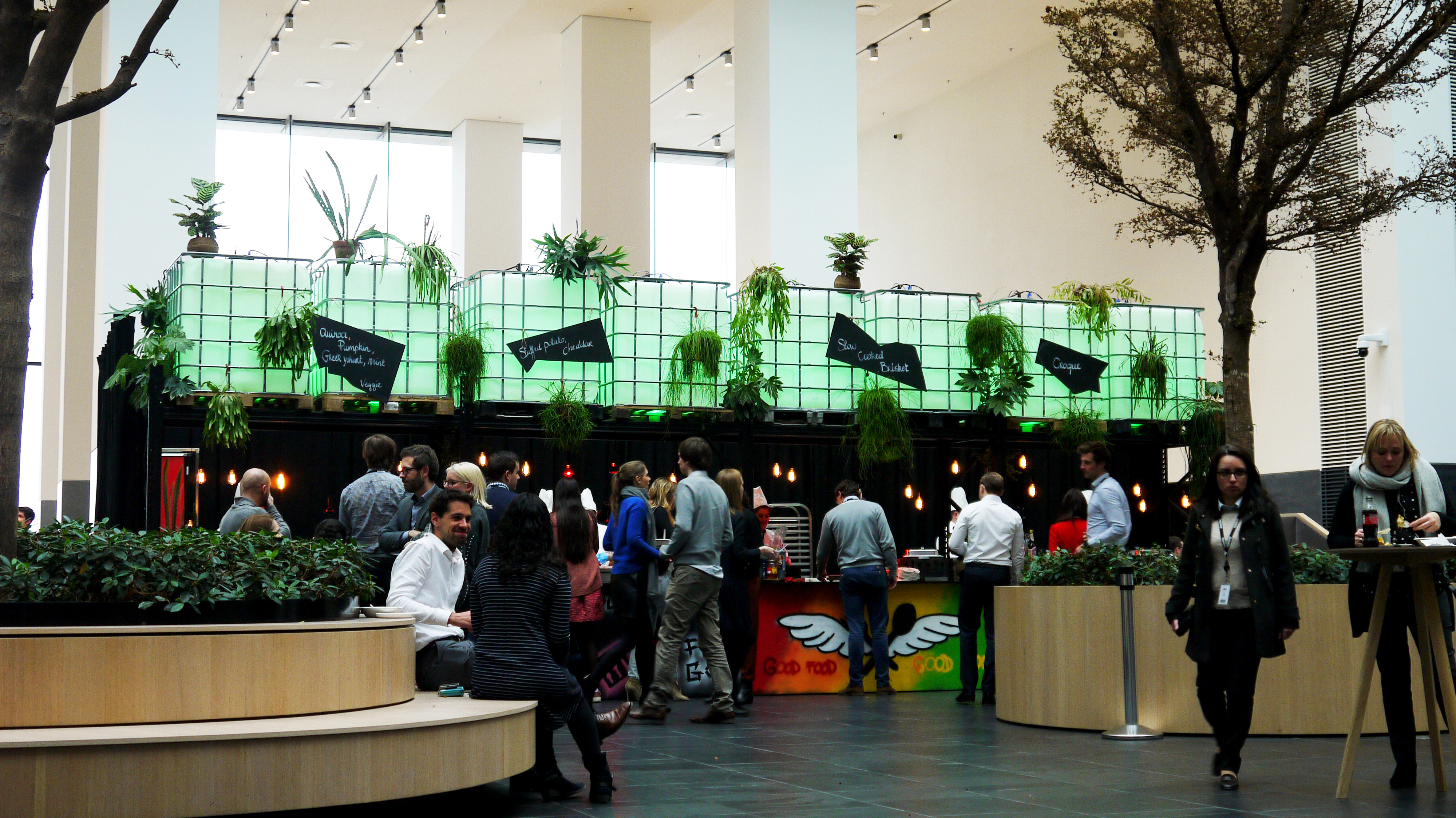 Streetfood pop-up veraangenaamt renovatiewerken
