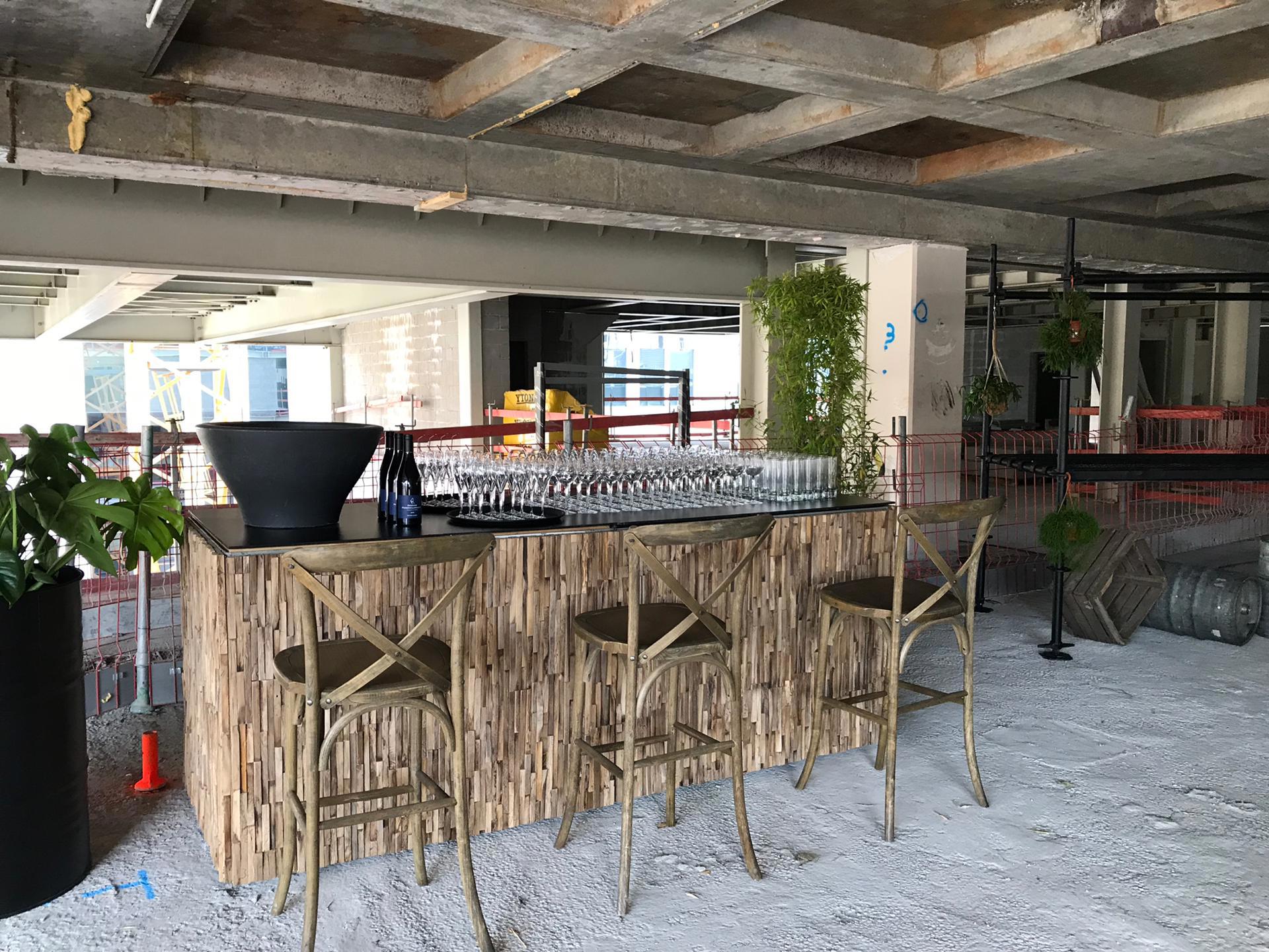 Tour de France afgetrapt aan ons nieuwe huis in opbouw