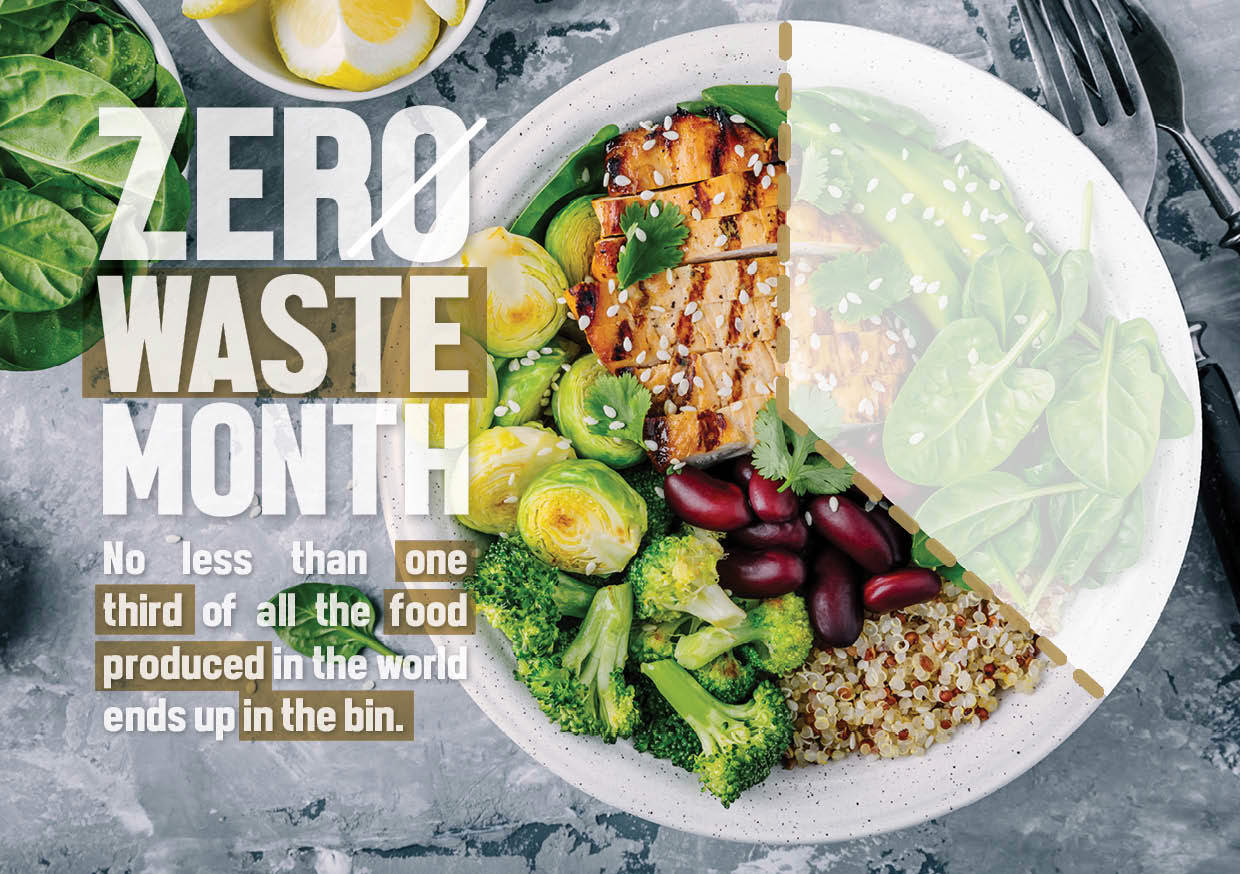 Belgocatering doopt maart om tot "zero waste month". 