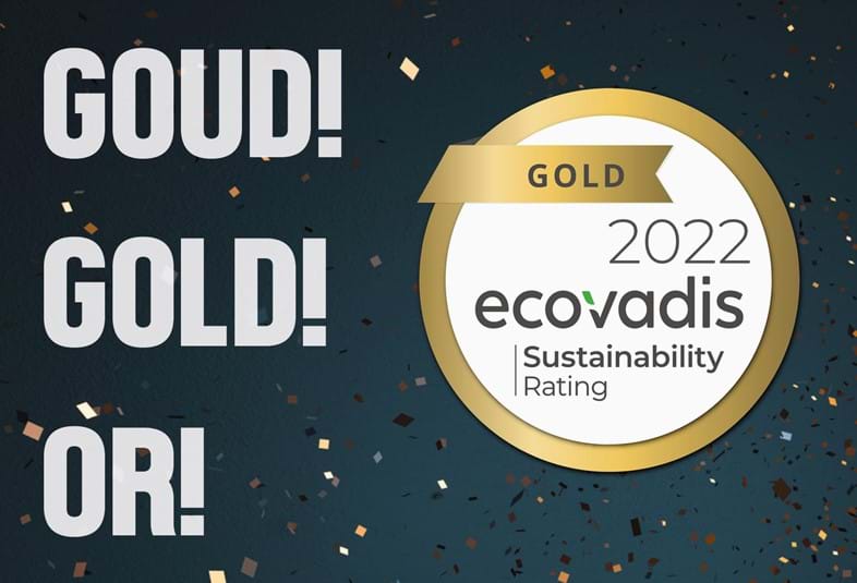 Belgocatering obtient le label EcoVadis Or et se place parmi les 5% d'entreprises les plus durables